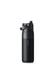 LarQ Insulated Bottle Obsidian Black 1L w. Swig