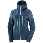 SALOMON Mtn Soft Shell Jacket W Bleu L 2024 - *prix inclus code XTRA10