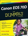 Canon EOS 70D for Dummies Engelska Paperback