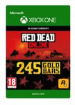 Red Dead Redemption 2: 245 Gold Bars OS: Xbox one