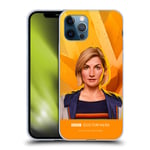 Head Case Designs Officially Licensed Doctor Who Jodie Whittaker Solo Portraits Soft Gel Case Compatible With Apple iPhone 12 / iPhone 12 Pro