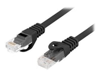Lanberg Pcu6-10Cu - Patch-Kabel - Rj-45 (Hane) Till Rj-45 (Hane) - 1.5 M - 5.4 Mm - Utp - Cat 6 - Formpressad, Hakfri, Halogenfri - Svart - För P/N: Pps6-0024-S, Pps6-1024-S, Ppu6-1024-B, Ppu6-1024-S, Ppu6-9012-B, Ppu6-9012-S