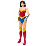WONDER WOMAN DC UNIVERSE DC COMICS - FIGURINE 30 CM - Figurine Articulée Wonder Woman Deluxe 30 cm - Créez Vos Aventures Et Combats - Figurine De Collection - Jouet pour Enfant 3 Ans Et +