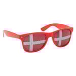 Danmark Solglasögon - Röd/Vit - merchandise, storlek One Size