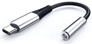 USB-C til 3.5 mm jack adapter - Sølv