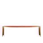 MDF Italia - Le Banc Bench 210, Gloss Red, Indoor/Outdoor - Bänkar - Xavier Lust - Röd - Metall