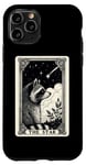 Coque pour iPhone 11 Pro The Star Raton laveur Tarot Carte de tarot astrologie raton laveur mystique