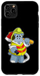 iPhone 11 Pro Max Hippo Firefighter Axe Fire department Case