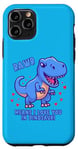 iPhone 11 Pro Rawr Means I Love You In Dinosaur with Big Blue Dinosaur Case