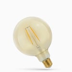 Spectrum LED E27 Globlampa LED Amberfärgad 2W 2400K