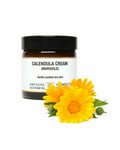 Calendula Cream Dry cracked sensitive itchy skin Eczema nappy rash VEGAN jar
