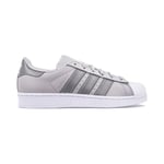 Adidas Superstar J Silver,gråa 36 2/3