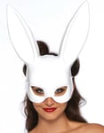 Domatrix Hvit Ariana Grande Inspirert Kaninmaske 36 cm