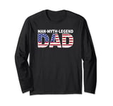 The Legendary Icon, The Mythical American DAD Long Sleeve T-Shirt