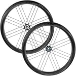 Campagnolo Bora WTO 45 Disc Brake 2-Way Fit Tubeless Wheelset, Dark Label, SRAM XD-R Freehub