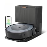 iRobot Roomba Combo i5+ (i5572) Robot Aspirateur & Laveur 2-en-1 avec Station d'Autovidage - Connecté WiFi - Brosses Caoutchouc – Cartographie, mémorise, s’adapte - Compatible Assistants vocaux