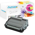 Toner cartouche type Jumao compatible pour Brother HL-L6300DW, Noir 8000 pages