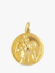Milton & Humble Jewellery Second Hand Paul Vincze St Christopher 9ct Yellow Gold Pendant, Dated 1961
