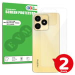 For Realme C53 Back Protector TPU COVER Film HYDROGEL