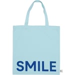 Design Letters Tote Bag Ice Blue