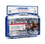 Dremel SpeedClic / 2615S690JA Kit de tronçonnage Mandrin SC / 4 disques métal / 3 disques de précision / 3 disques plastique Coffret de rangement Import Allemagne