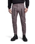 G-STAR RAW Men's Zip Pocket 3D Skinny Cargo Pants, Grey (rabbit D21975-D504-G077), 28W / 32L