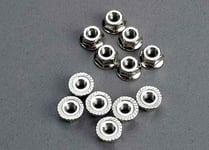 Traxxas 2744 Mutter Fläns M3 Silver (12)