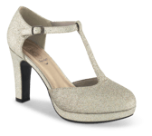 B&co Pumps Gull  - Str. 39 - Syntetisk/gummi/microfiber