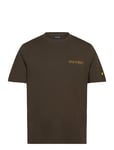 Lyle & Scott Collegiate T-Shirt Khaki Green