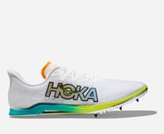 HOKA Cielo X 2 MD Chaussures en White/Ceramic Taille M37 1/3/ W38 | Compétition