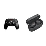 SteelSeries Nimbus+ iOS Wireless Gaming Controller - iPhone, iOS, iPad, Apple TV - 50+ Hour Battery Life + Jabra Elite 3 In Ear Wireless Bluetooth Earbuds - Noise Isolating True Wireless Buds