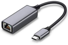 ADAPTATEUR USB-C VERS RJ45 1GBPS ALUMIUN