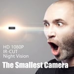 Mini Hidden Spy Camera 1080p Full Hd Infrared Ir-cut Nigh One Size