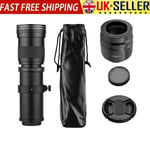 Camera MF Super Telephoto Zoom Lens F/8.3-16 420-800mm for Canon RF-mount Y1C7