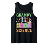 Grampy Science Chemical Elements Happy Fathers Day Tank Top