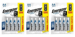 12x Energizer AA ULTIMATE Lithium Batteries 1.5v LR6 L91 Digital Camera 20yr exp