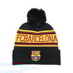 UEFA Champions League Fotboll Stickad Mössa För Män Och Kvinnor Vinter Varm Fotboll Mössa Barcelona