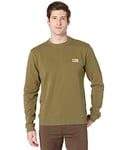 FJALLRAVEN Men's Vardag Sweater M Sweatshirt, Green, L UK