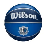 Wilson Basketball, NBA Team Tribute Model, DALLAS MAVERICKS, Outdoor, Rubber, Size: 7