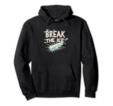 Funny Icebreaker Costume for Statement and Idiom Lovers Pullover Hoodie