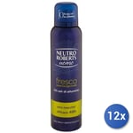 12x Ensemble Roberts Déodorant Spray Homme Frais Agrumes Z/M 150