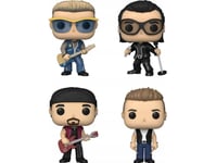 Funko! Pop 4Pk Excl U2 Adam, Bono, Larry The Edge
