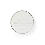 Lithium knappcellsbatteri CR1620 | 3 V DC | 5-Blister | Silver