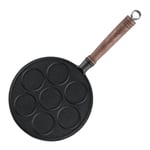 Maku - Plättlagg i gjutjärn med trähandtag 23 cm