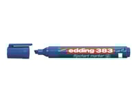 Edding 383 Flipchart - Markering - För Flipdiagram - Blå - Vattenbaserat Bläck - 1-5 Mm
