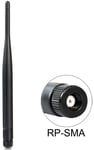 Delock WLAN WiFi Antenne - RP-SMA hun stik - 2 dBi