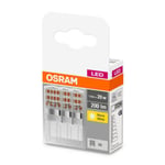 OSRAM kaksikantainen LED-lamppu G9 1,9W 2700K 3kpl