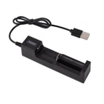Universal Li-ion batterier Laddningsadapter Laddare för 4,2V 18650 batterier