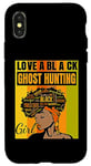 iPhone X/XS Black Independence Day - Love a Black Ghost Hunting Girl Case