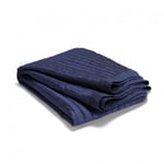 Blått överkast metallo navy 180 cm x 270 cm